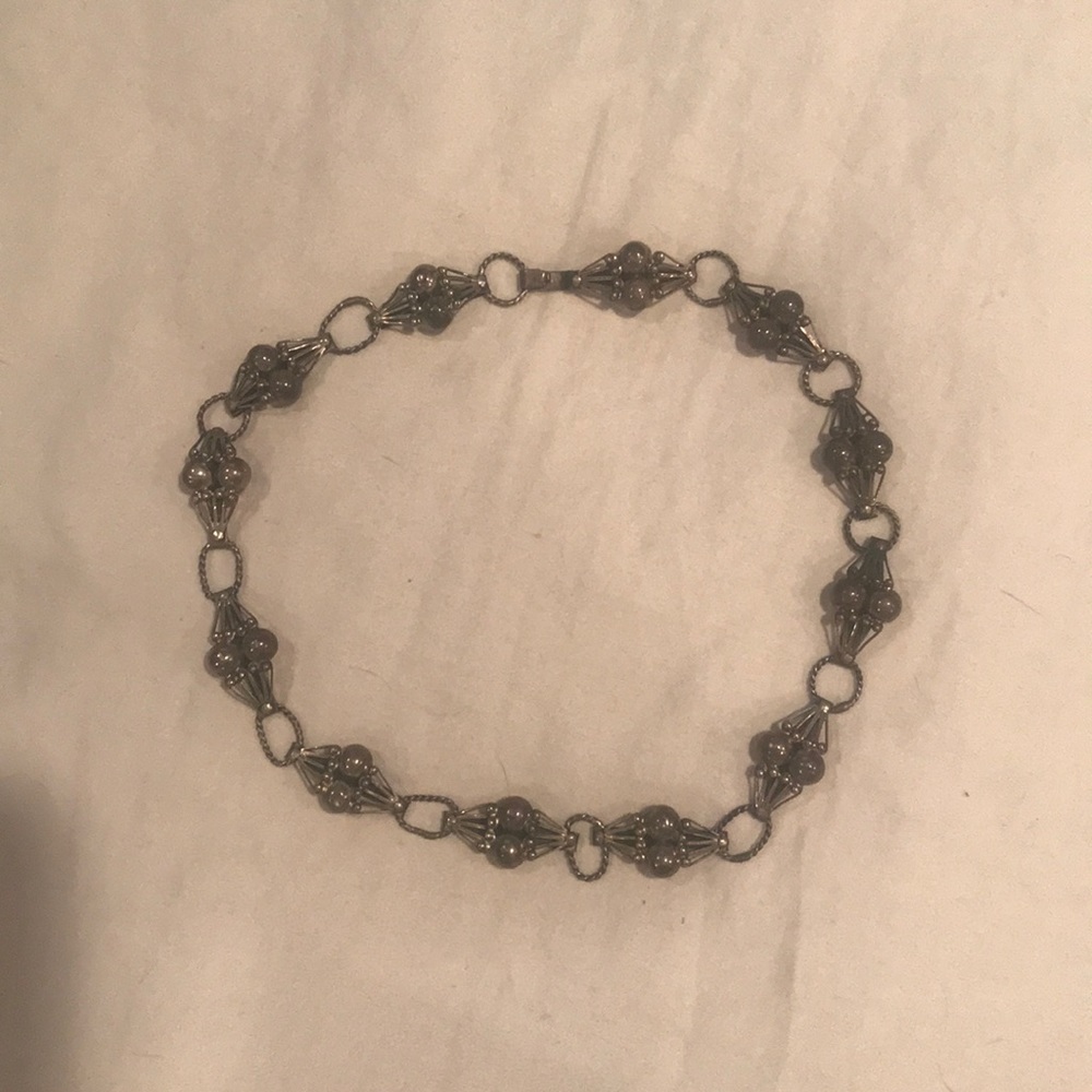 Vintage metal choker